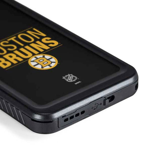NHL Boston Bruins Lineup Galaxy S24 Waterproof Case